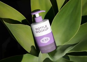 Free-White-Cosmetic-Bottle-Mockup